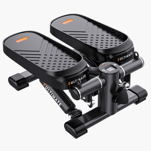 Home Office Exercise 330LBS Capacity Mini Stepper with Resistance Bands and LCD Monitor Home Office Exercise 330LBS Capacity Mini Stepper with Resistance Bands and LCD Monitor
